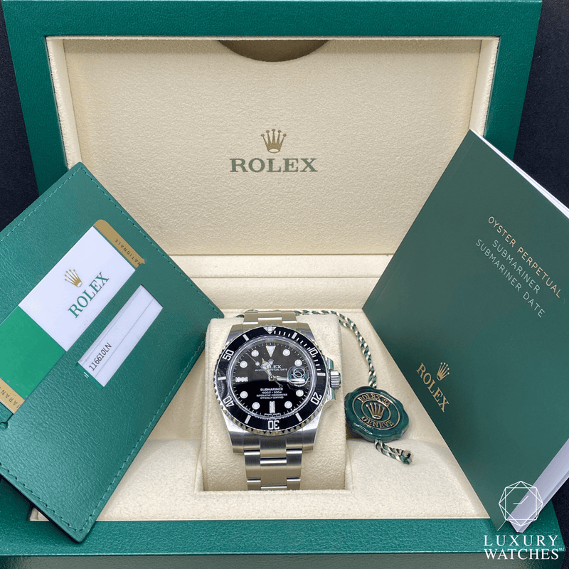 ROLEX SUBMARINER DATE 40 - REF. 116610LN - Luxury Watches 🇲🇹